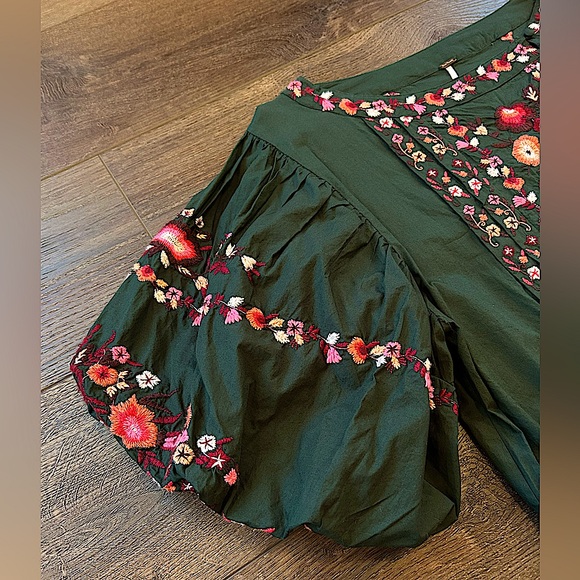 Free People Dress - Size Medium - Forest Green - Picture 10 of 16